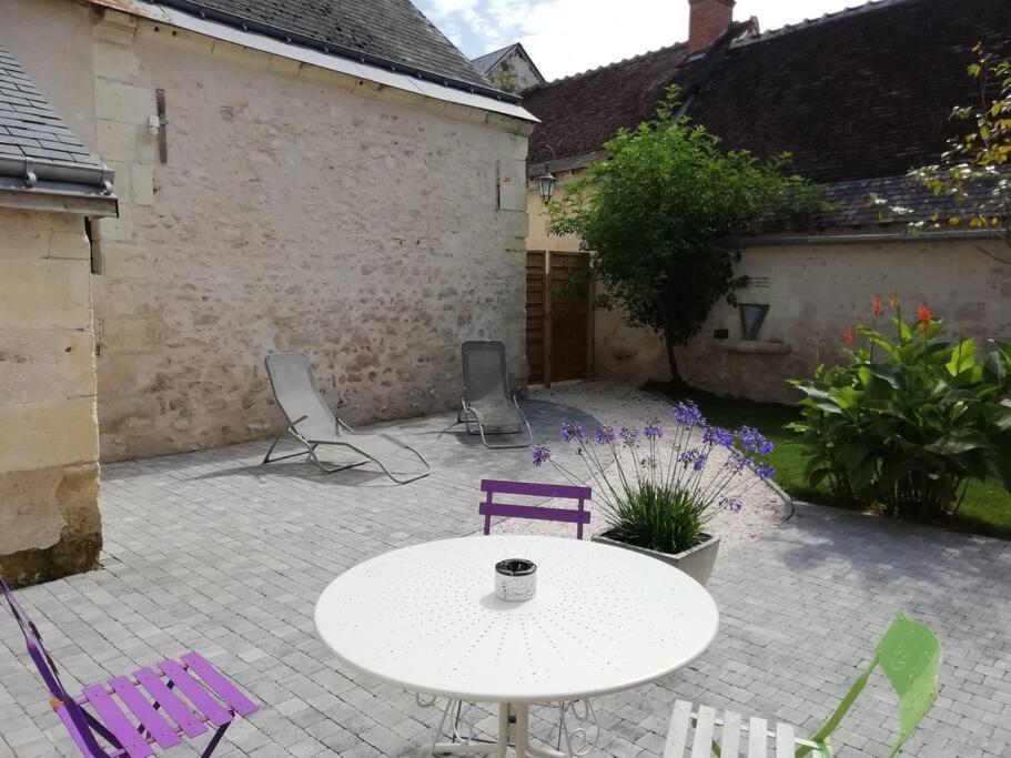 Charmante Maison De Village En Val De Loire Rivarennes  Exteriör bild